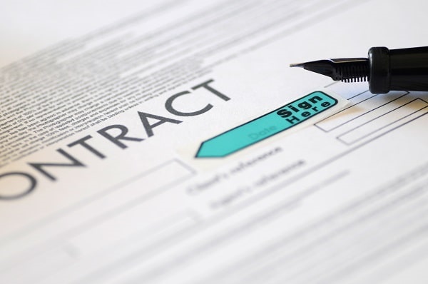 legal contract for risk transfer