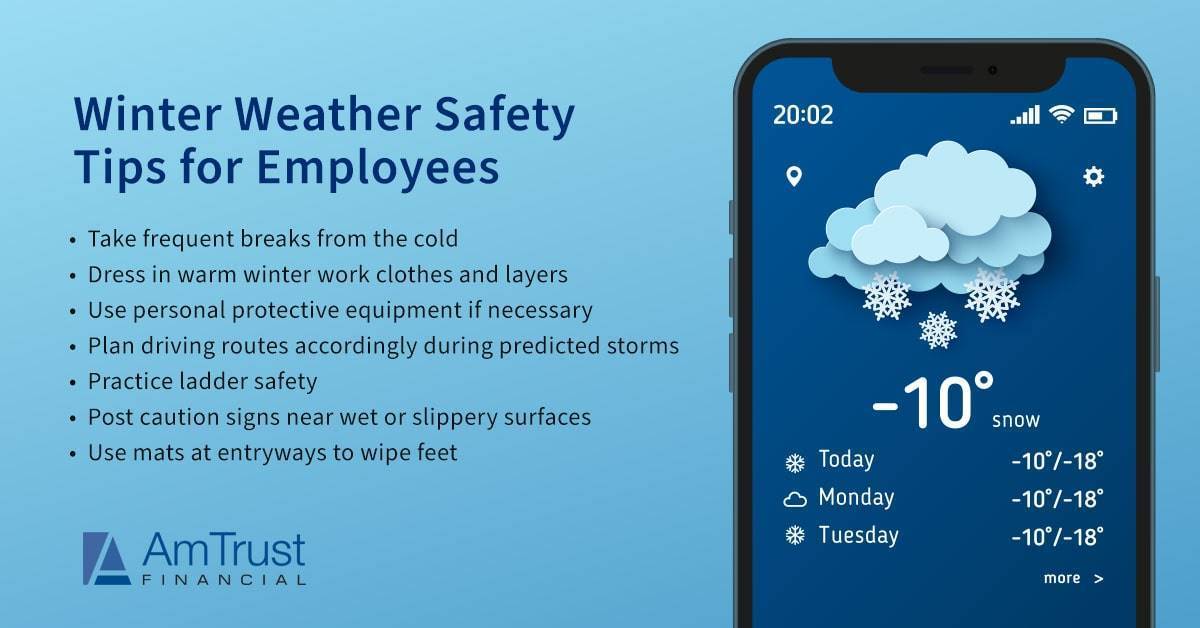 Tips For Working In Cold Weather 