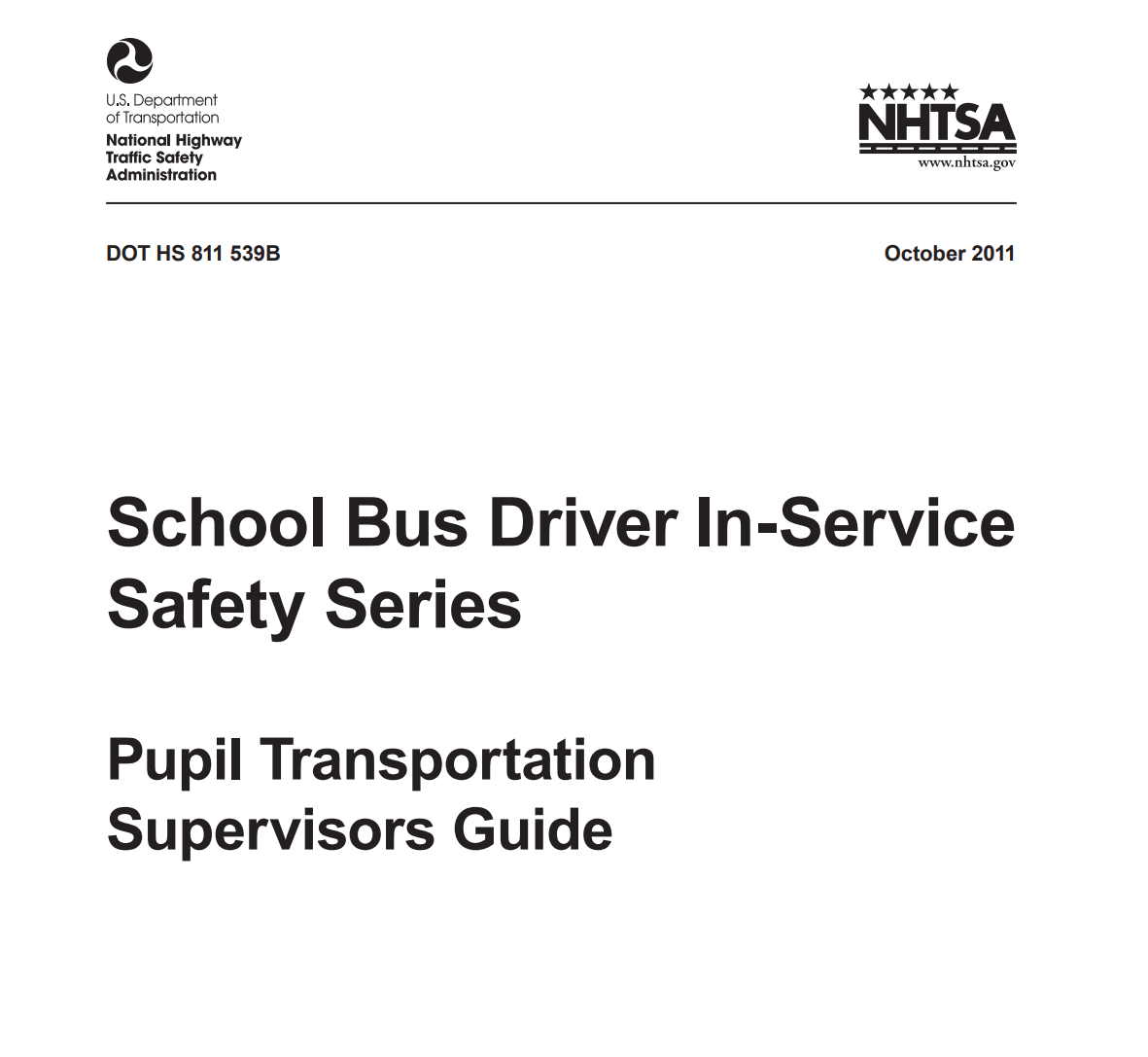 School Bus Driver Safety image