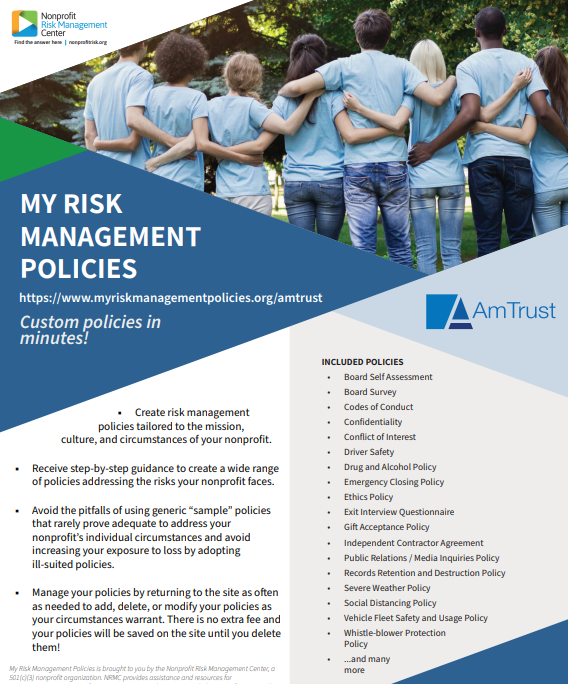 MY RISK  MANAGEMENT  POLICIES image