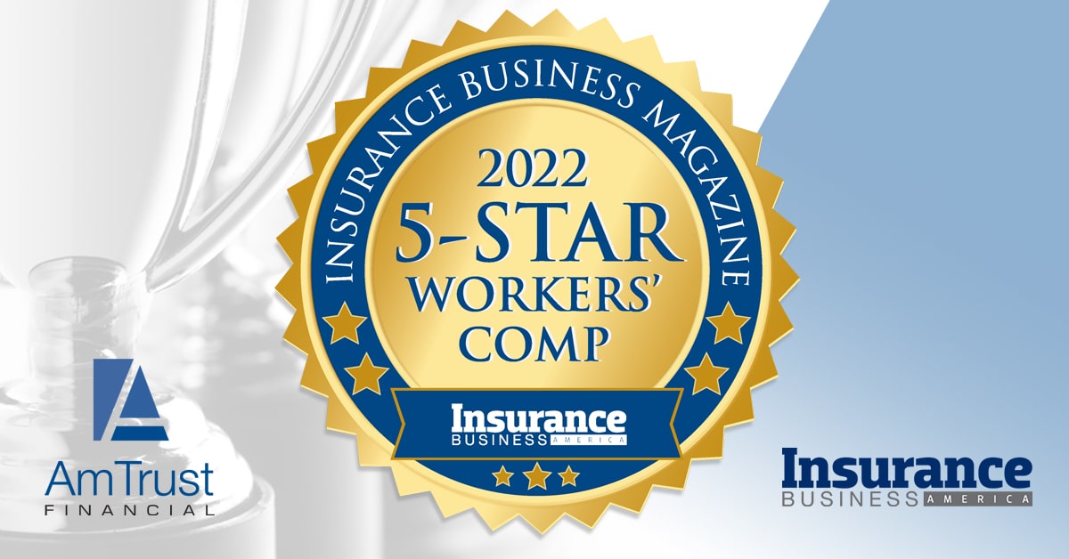 AmTrust Receives IBA Five-Star Excellence Award for Workers’ Compensation