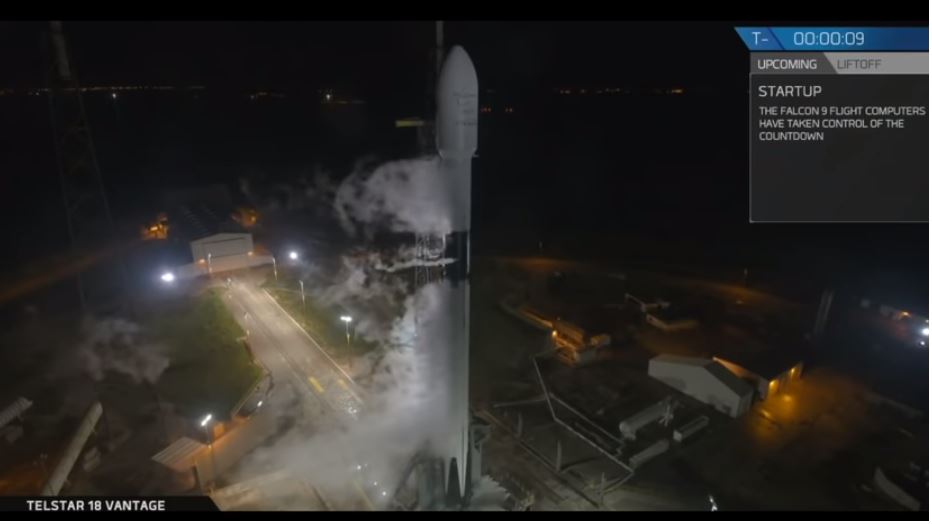 Watch the Assure Space Insured Telstar 18V Satellite Launch
