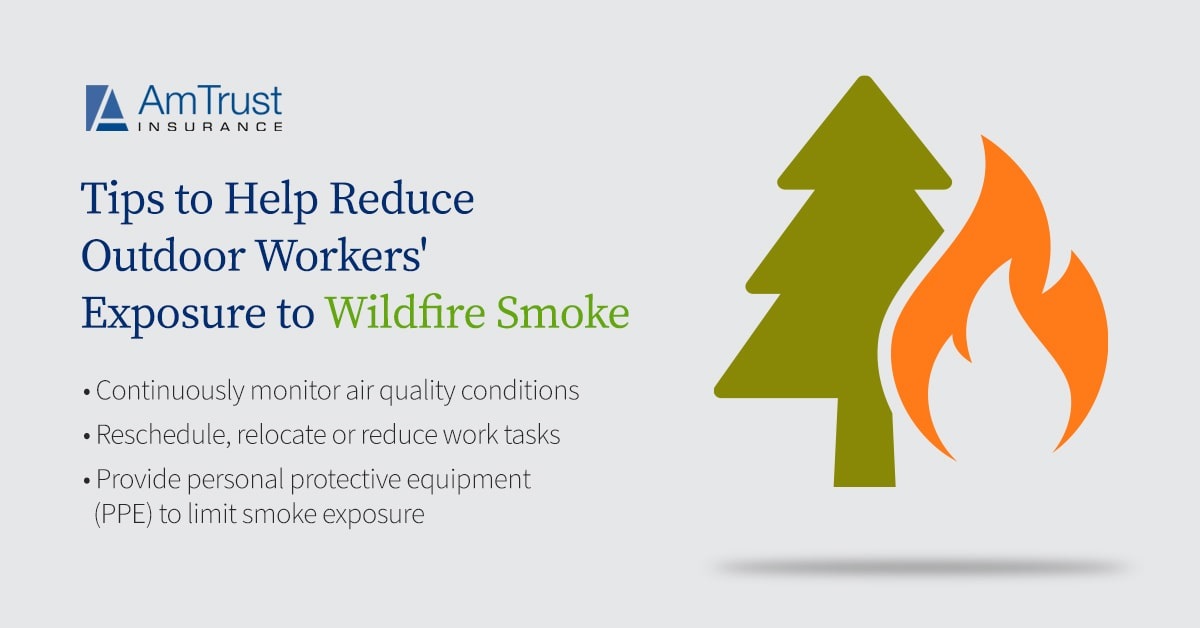 reducing worker exposure to wildfire smoke
