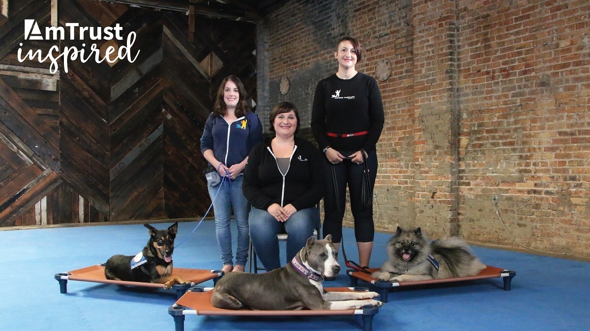 AmTrust Inspired: Canine Therapy Corps