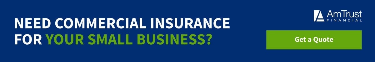 get a small business insurance quote banner