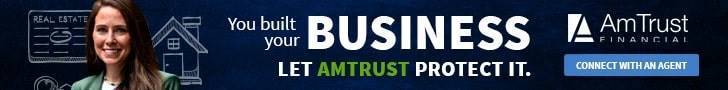 let amtrust protect your small business banner